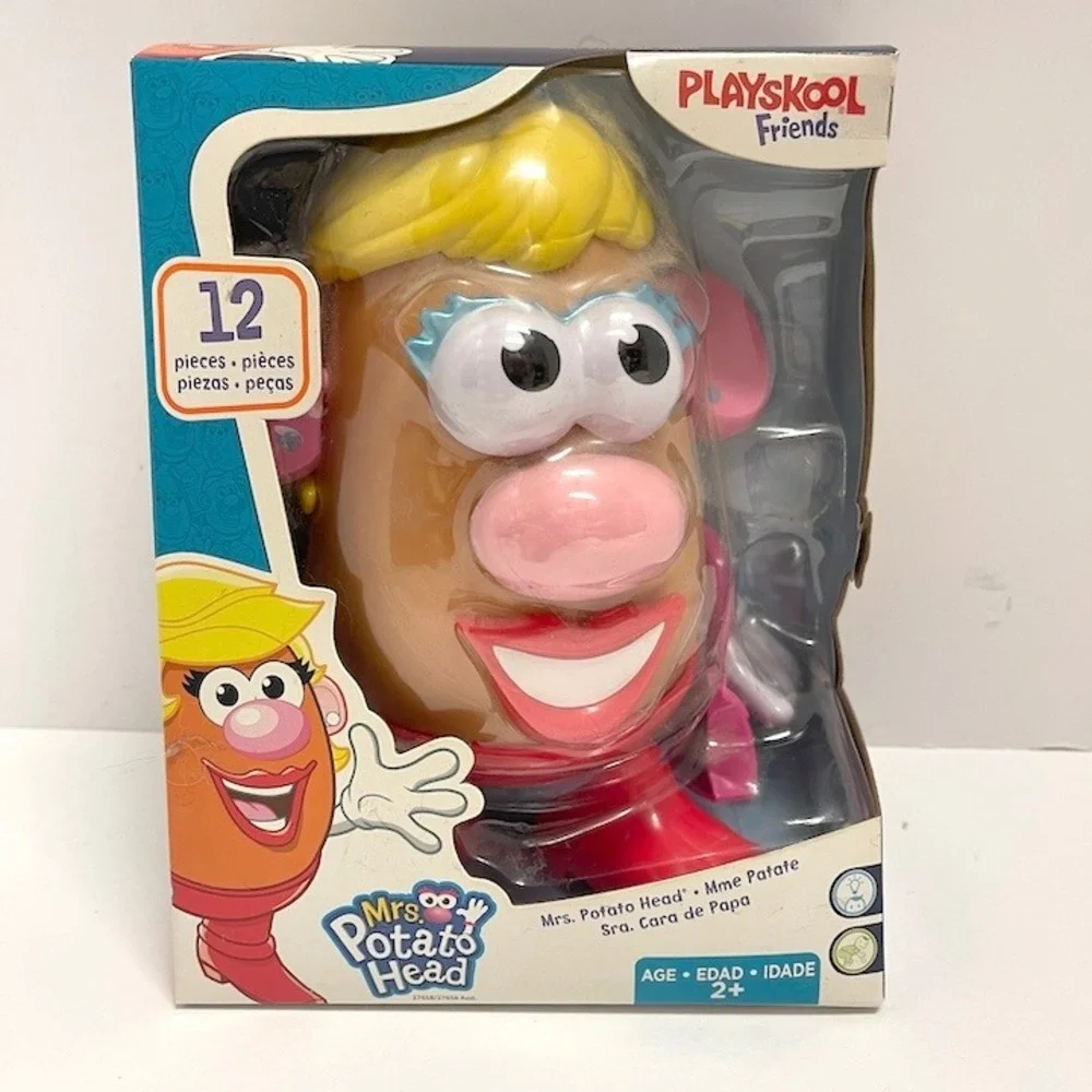 Playskool Mrs Potato Head Friends 12 Pieces Toy Ages‎ 2+ New in Box